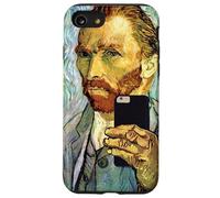 Vincent Van Gogh Divertente Cellulare Selfie Auto Ritratto Custodia per iPhone SE (2020) / 7/8
