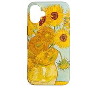 Vincent Van Gogh Girasoli Pittura Arte Moderna Vintage Custodia per iPhone 16 Plus