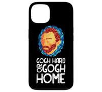 Vincent Van Gogh Hard Or Go Home Artist Custodia per iPhone 13