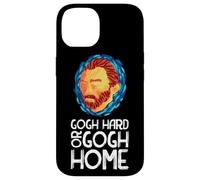 Vincent Van Gogh Hard Or Go Home Artist Custodia per iPhone 14