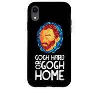 Vincent Van Gogh Hard Or Go Home Artist Custodia per iPhone XR