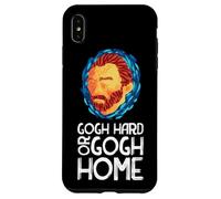 Vincent Van Gogh Hard Or Go Home Artist Custodia per iPhone XS Max