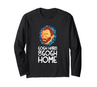 Vincent Van Gogh Hard Or Go Home Artist Maglia a Manica