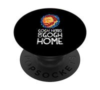 Vincent Van Gogh Hard Or Go Home Artist PopSockets PopGrip Adesivo