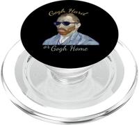 Vincent Van Gogh Hard or Go Home - Giochi di parole divertenti, umorismo dell'artista PopSockets PopGrip per MagSafe