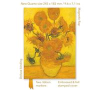 Vincent Van Gogh Sunflowers Foiled Quarto Journal