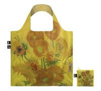 LOQI Borsa in tessuto Museo Vincent van Gogh Sunflowers Recycled Giallo 50x42 cm Unisex-Adulto