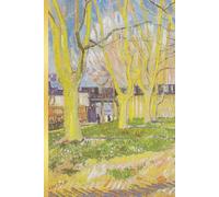 Vincent van Gogh's The Park Near Station in Arles France: Golden Classic notebooks for everyone, 120 pages