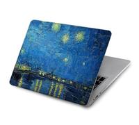 Vincent Vangogh Starry Night Over the Rhone Case Cover Custodia per MacBook Air 13 (2022,2025) - A2681, A3113, A3240