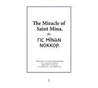 Vincent W.J. Van Gerven Oei The Miracle of Saint Mina (Tascabile)