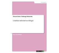 Vincent Zoma Nadaogo Nakanabo L'habitat informel en Afrique (Tascabile)