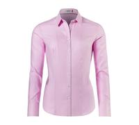 Vincenzo Boretti Blusa, Modern-Fit/Taglio Abbastanza Aderente, Colletto della Camicia, Morbido Oxford Rosa 40
