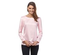 Vincenzo Boretti Blusa, Taglio Abbastanza Aderente, Scollo a Barca Rosa S