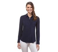 Vincenzo Boretti Blusa, Taglio Giusto, Colletto della Camicia, Taschino sul Petto Blu Scuro S