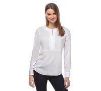 Vincenzo Boretti Blusa, Taglio Giusto, Scollo Rotondo Bianco S