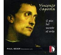 Vincenzo Capirola Vincenzo Capirola: Il Piu Bel Secreto Et Arte (CD) Album