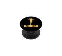 Vincere e correre corridore PopSockets PopGrip Adesivo