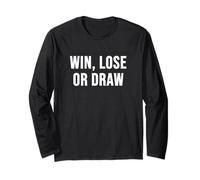 Vincere, Perdere o pareggiare Maglia a Manica