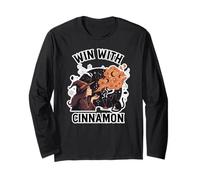 Vinci con Cannella Che Soffia Rituale Manifestazione Grafica Maglia a Manica