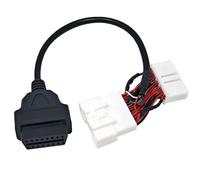 Vinciann Cavo adattatore 26 2in1 Maschio con Femmina a 16 pin Femmina OBD2 diagnostica compatibile con Model Y 20-25 adatto a Model 3 19-25