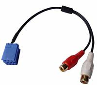 Vinciann Cavo da Mini ISO 8 Pin a RCA Femmina autoradio Stereo Tuning Radio connettore