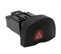 Vinciann Pulsante luci emergenza interruttore 4 frecce compatibile con codice 7700435867 adatto a Megane I 95-04 compatibile con Scénic I 99-03