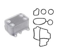 Vinciann Radiatore olio motore compatibili con codici 03L117021B 03L117021CS1 adatto a TT Coupe 8J3 2.0 TDI quattro 170cv compatibile con Altea 5P1 2.0 TDI 16V 140cv e altre
