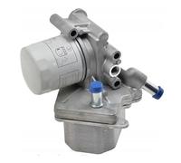 Vinciann Radiatore olio motore con filtro compatibile con codici 9675549080 1103Q1 adatto a Transit Mk6 2.2 TDCi 130cv compatibile con Boxer 250 2.2 HDi 110cv e altri