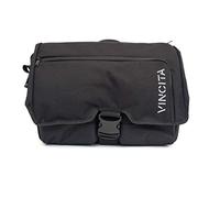 Vincita Brompton - Borsa anteriore in betulla 2.0 per bicicletta pieghevole Brompton, con telaio anteriore rimovibile per bicicletta pieghevole Brompton, parapioggia e cinghie per spalline, accessori