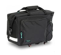 Vincita Nash Pro Bag - Borsa a rastrelliera Premium per Brompton P Line & Advance Roller Rack, supporto KlickFix UniKlip 2, design senza tallone, elegante e funzionale per pendolarismo e viaggi (nero)