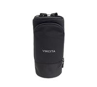 Vincita Nova - Borsa da sella per bicicletta pieghevole, colore: Nero