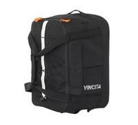 Vincita Voyage B.D.R. Borsa per bici pieghevole, zaino, borsone da portapacchi Combo con KLICKfix UniKlip 2.0 37L, impermeabile, design versatile, colore nero