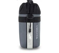 Vincita Voyage Borsa termica per manubrio della bicicletta, porta bottiglia d'acqua e porta snack per biciclette pieghevoli (Brompton/Dahon/Tern), coulisse con una mano, design con retro piatto, 0,75