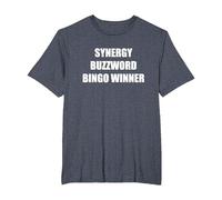 Vincitore di Synergy Buzzword Bingo Maglietta, Uomo Taglie Grandi, Pervinca, 2X Tall
