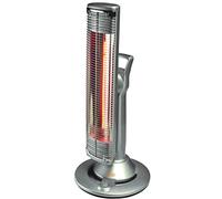 STUFA IN CARBONIO ROTANTE "TOWER" 2 SELEZ. RISCALDANTI 400/900W VINCO 70180 [EEK: A]