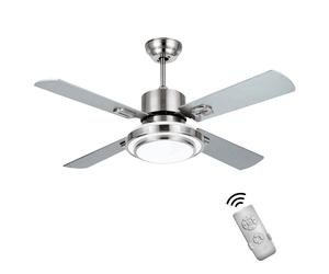 Vinco 70932 - Destratificatore Soffitto 4 Pale 65W Con Lampada