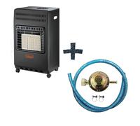 Betzold Stufa a gas GPL Vinco 71406 Pannello catalitico a infrarossi 3 livelli 4200 W