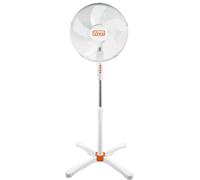 VENTILATORE A PIANTANA 40 CM BIANCO ALTEZZA MASSIMA 125CM -VIN70703 VINCO