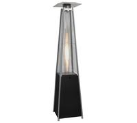 VINCO COD.71305 Stufa Piramide A Gas Da Esterno 12500W - Nero