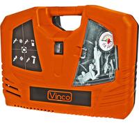 Vinco Compressore Portatile 1,3 Hp 180 Lt/Min 8 Bar A Valigetta Kit Accessori