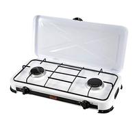 FORNELLO A GAS 2 FUOCHI BRUCIATORI PROF. PER CAMPEGGIO 76002 FORNELLINO VINCO