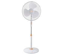 VINCO Ventilatore A Piantana Bianco Base Tonda Diametro 40 Cm 45 W 165 Cm 70708