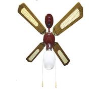 Vinco - Ventilatore da soffitto, mod. 70919, 3 velocità, 4 pale, 1 luce, seletto