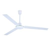Vinco Ventilatore da soffitto 143 cm cod. 70930, 3 pale, 5 velocità, selettore a parete, 55W
