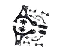 VINCTV Bracci sospensioni Auto Compatibile con Civic 2006 2007 2008 2009 2010 2011 51360SNAA03 Kit Barra Stabilizzatrice Anteriore Inferiore per Auto, Tiranti di Sospensione, 14 Pezzi