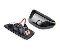 VINCTV Indicatore Direzione Dinamico 2 Pezzi Luci Posizione Laterali Dinamiche Frecce Indicatori Di Direzione Compatibile Con Dacia Per Logan II 2012-2020 OEM 261651140R