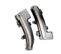 VINCTV Indicatore Direzione Dinamico Indicatore Direzione Dinamico Scorrimento Indicatore Sequenziale Specchietto Retrovisore Compatibile Con Skoda Per Octavia Per Mk3 5E 2013-2018(Black)