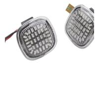 VINCTV Indicatore Direzione Dinamico Indicatore Direzione Luce Di Posizione Laterale Indicatore Sequenziale Compatibile Con Skoda Per Octavia Mk1 1996-2004 OEM 1U0949127B(White)