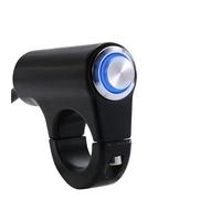 VINCTV Interruttore clacson per Moto Interruttore Faro Manubrio Moto da 22 Mm 7/8'' Interruttore Fendinebbia 12V Interruttore A Molla Interruttore di Avviamento Accensione Moto(Blue)