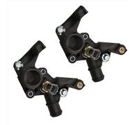 VINCTV Termostato Refrigerante Gruppo Refrigerante Alloggiamento Termostato 7M5G8K556AC Compatibile con Ford per Focus 2012 2013 2014 2015 2016